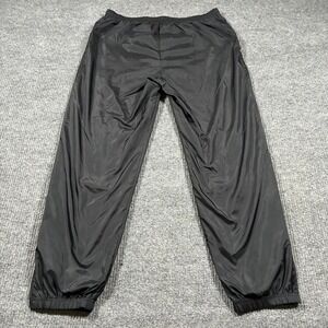 Vintage 90s USA Olympic Track Pants Mens Size L‎ Black Nylon Windbreaker